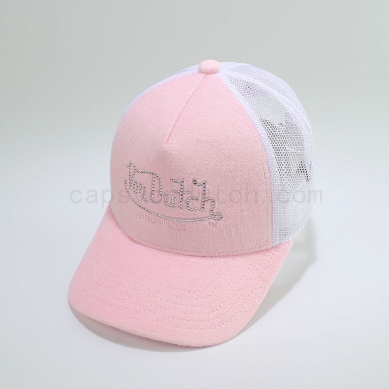 (image for) 2023 Outlet Online Von Dutch Originals -Trucker Miami Cap, light pink/white F0817888-01612